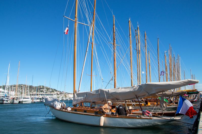 Rent a Boat for the Day: Croatia vs Riviera vs Lake Como Classic yachts moored in a French Riviera marina