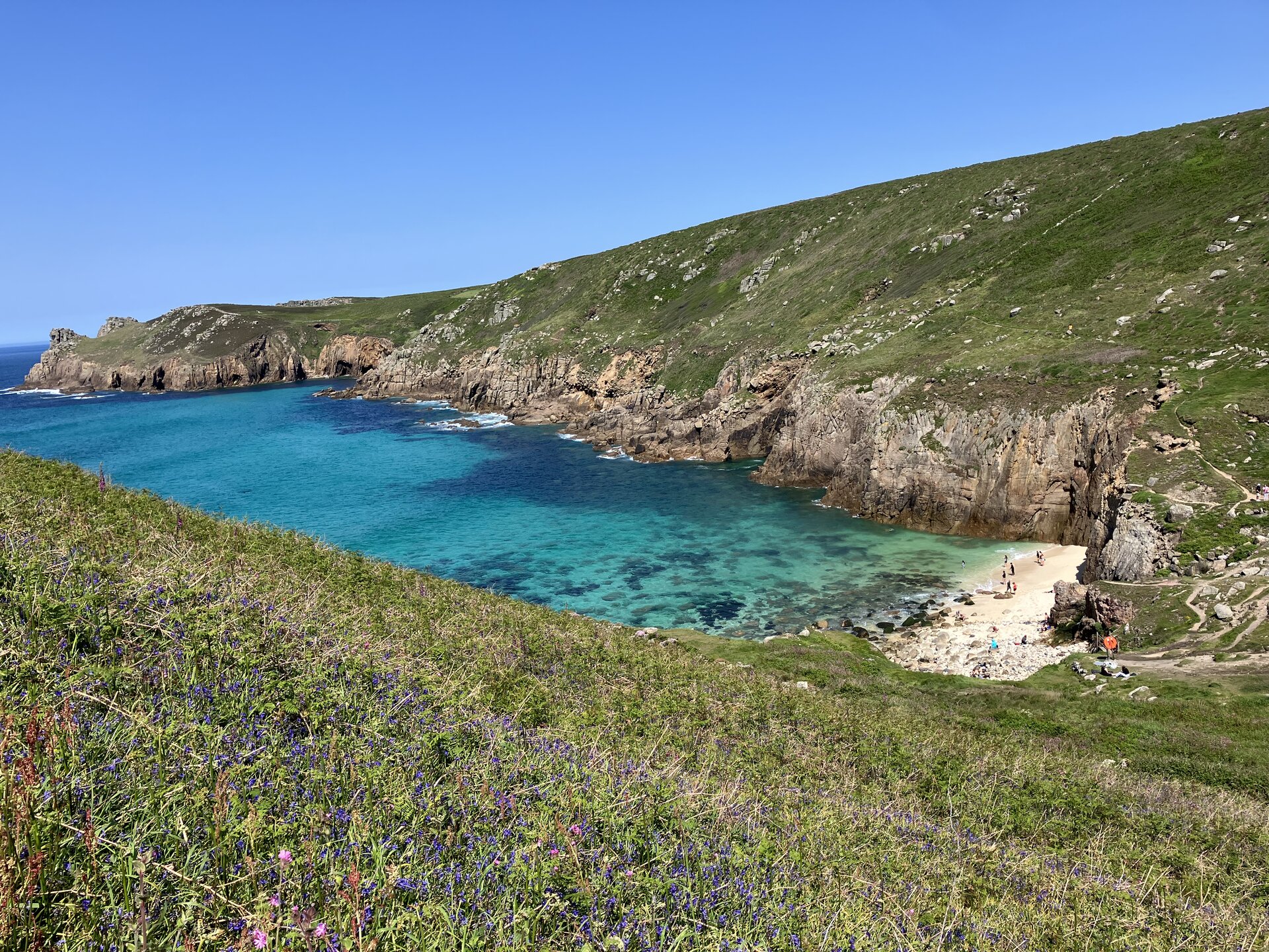Porthgwarra cove, Cornwall